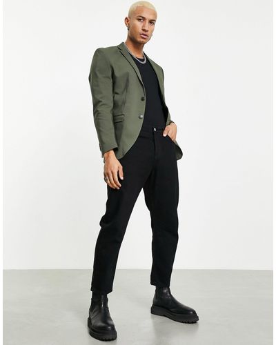 Jack & Jones Premium - giacca da abito slim fit - Verde
