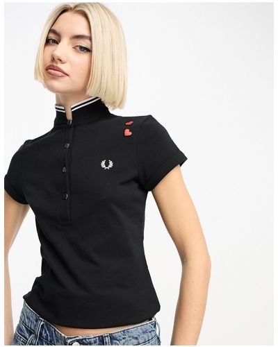 Fred Perry X Amy Winehouse - Poloshirt - Zwart