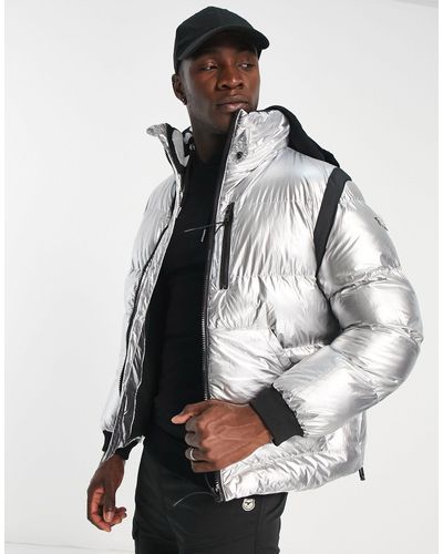 The Couture Club Puffer Jacket - Grey