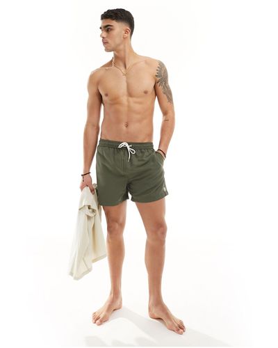 New Look Core Swim Shorts - Green