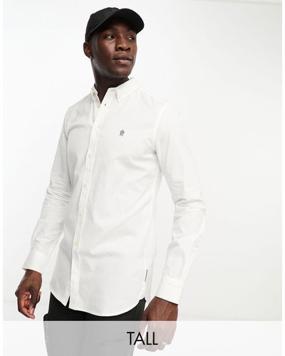 French Connection Camisa oxford blanca - Blanco