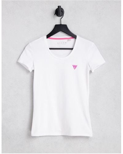 Guess Short Sleeve Tee - White