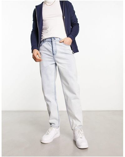 Bolongaro Trevor – schmal zulaufende jeans mit lockerem schnitt - Weiß
