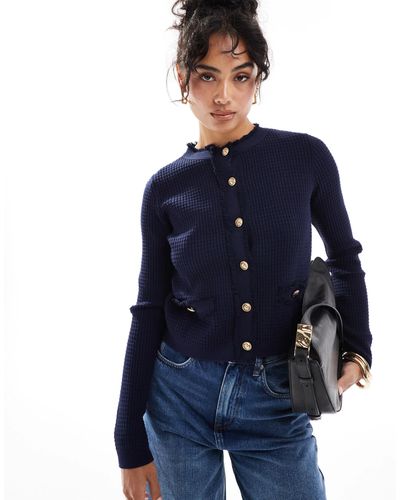 Vestes Bleu Mango pour femme Lyst