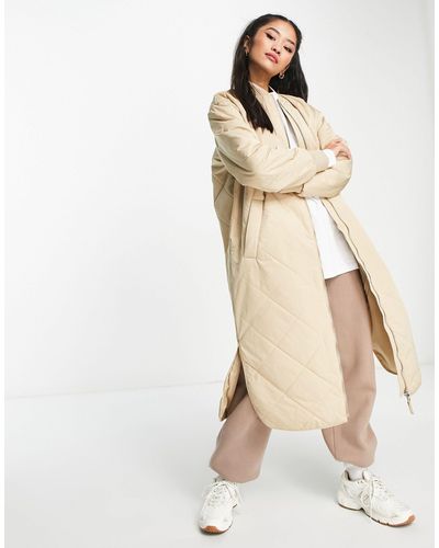 Natural Vero Moda Coats for Women | Lyst