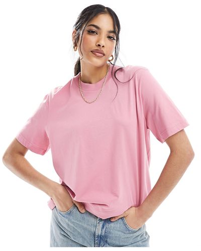 & Other Stories Relaxed Short Sleeve T-shirt - Pink