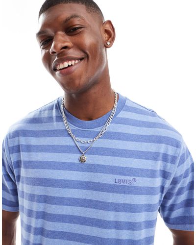 Levi's Vintage Logo Stripe T-shirt - Blue