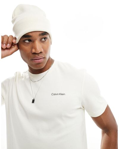 Calvin Klein – t-shirt - Weiß
