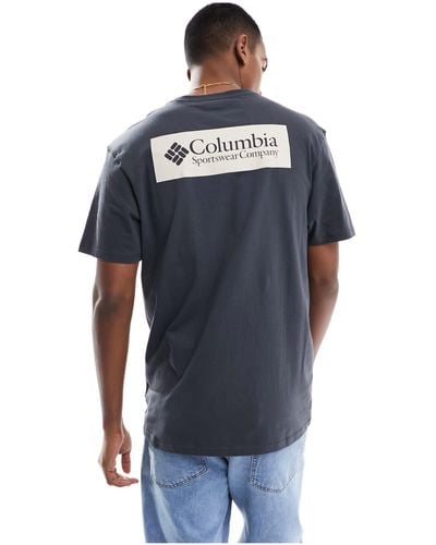 Columbia North Cascades Back Print T-shirt - Blue