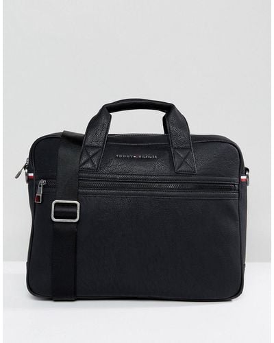 Tommy Hilfiger Laptop Bag In Black