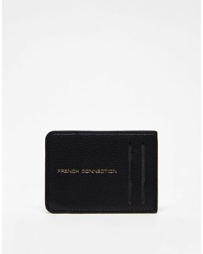 French Connection Card Holder - Black