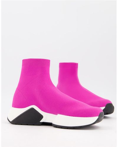 Pink ASOS Sneakers for Women | Lyst