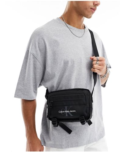 Calvin Klein Sport essentials - camera bag nera - Bianco