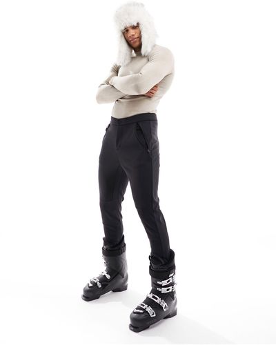 ASOS 4505 Ski - pantaloni da sci impermeabili skinny neri - Bianco
