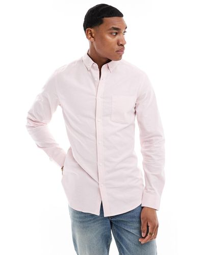 ASOS Slim Fit Oxford Shirt - White