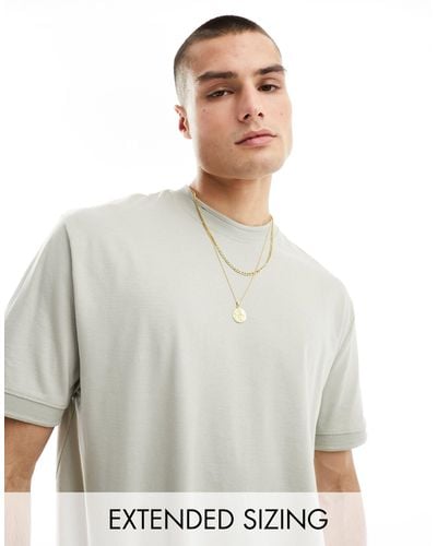 ASOS Relaxed Fit Heavyweight T-shirt - White