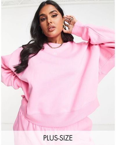 adidas Originals Plus - Essentials - Sweatshirt - Roze