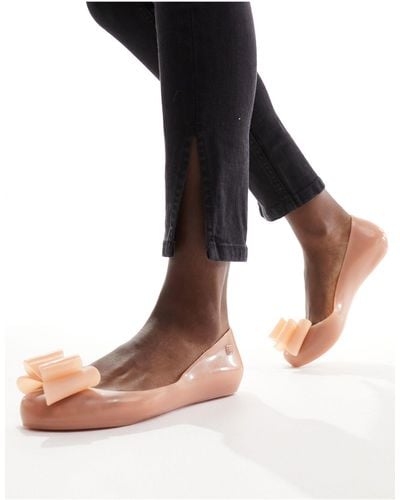 Zaxy Zapatos planos color clásicos con detalle - Negro
