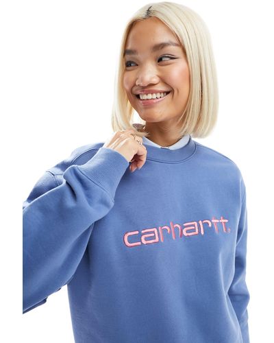 Carhartt – es sweatshirt - Blau