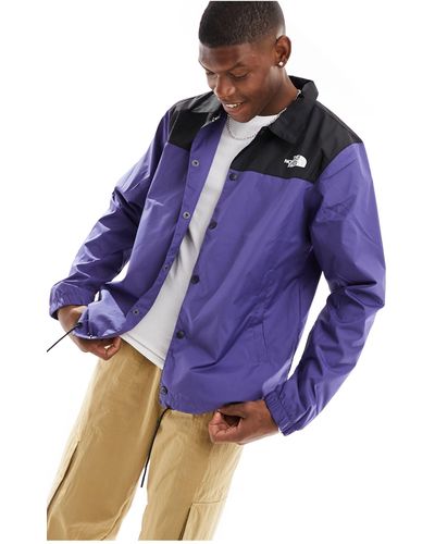 The North Face Water-repellent Coach Jacket - Purple