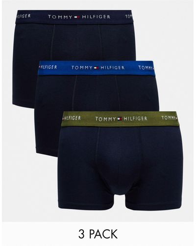Tommy Hilfiger – 3er-pack unterhosen - Blau