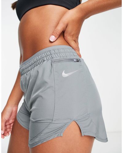 Nike Tempo luxe - pantaloncini da 3'' grigi - Grigio