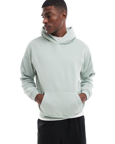 Abercrombie & Fitch – sundrenched – basic-kapuzenpullover - Grau