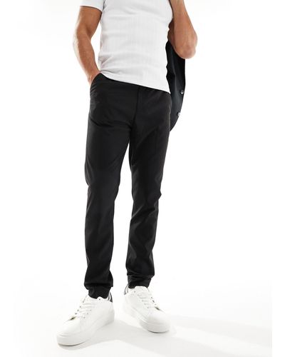 ASOS Smart Skinny Fit Suit Pants - Black