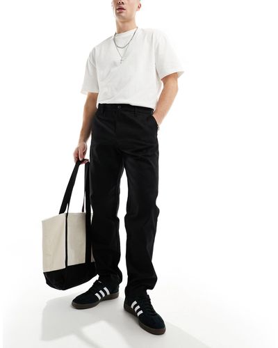 Only & Sons Loose Fit Worker Chinos - White