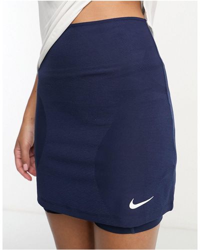Nike Tour Dri-fit Skirt - Blue