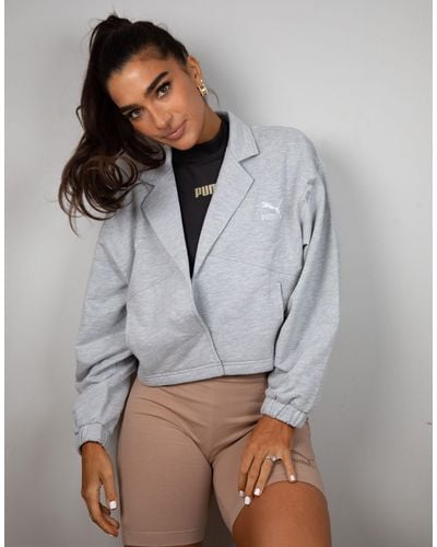 PUMA X Stef Fit Cropped Jacket - Gray