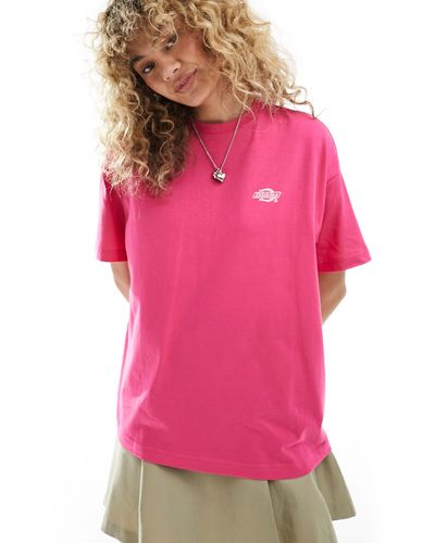 Dickies Camiseta rosa luminoso summerdale