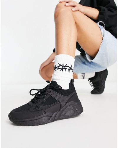Schuh Zapatillas - Negro
