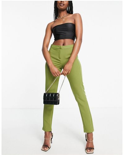 UNIQUE21 Tailored Trouser - Green