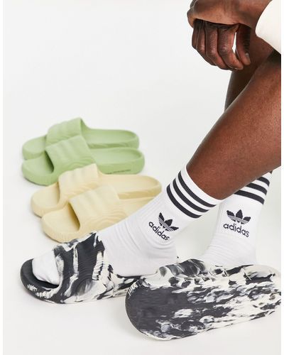 adidas Originals – adilette 22 – slider - Mettallic