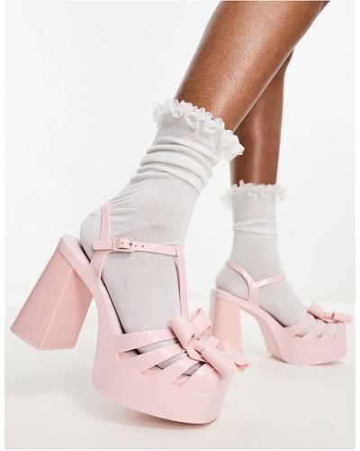 Melissa X viktor and rolf – party-jelly-schuhe - Pink