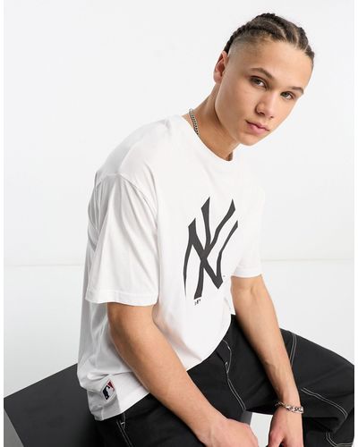 KTZ New York Yankees Oversized T-shirt - White