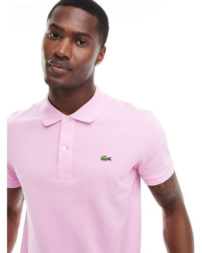 Lacoste Logo Polo Shirt - Pink