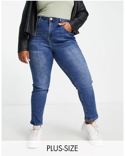 Simply Be Mom Jeans - Blauw