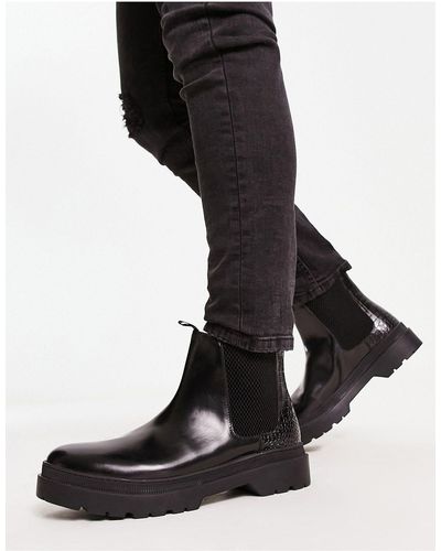 H by Hudson Exclusives - Aden - Chelsea Boots - Zwart
