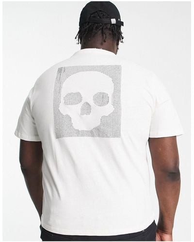 Bolongaro Trevor Plus Cut Out Skull T-shirt - White