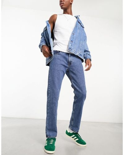 Levi's 502 - Toelopende Jeans - Blauw