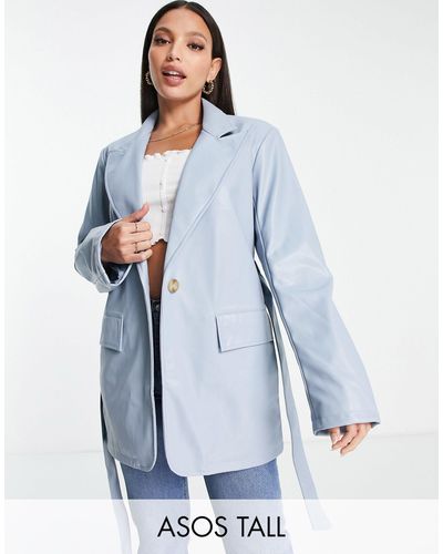 ASOS Asos design tall - giacca blazer dad - Blu