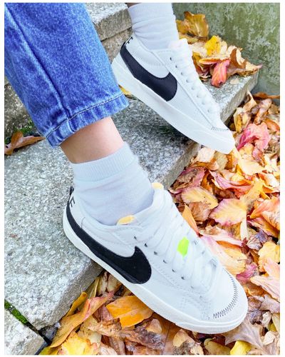 Nike Blazer Blue Shoes for Women - Up to 58% off | Lyst