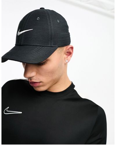 Nike Gorra gris oscuro dri-fit club - Negro