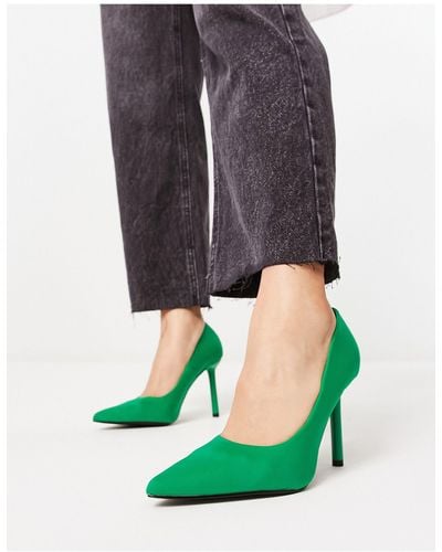 Pimkie Lycra Court Shoes - Green