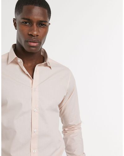 Bolongaro Trevor Klassiek Slim-fit Overhemd - Roze