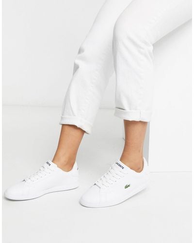 Lacoste Graduate Bl 1 Leather Sneakers - White