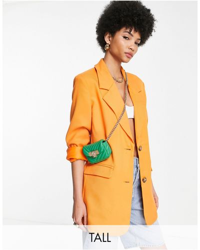 Vero Moda Oversized Blazer - Orange