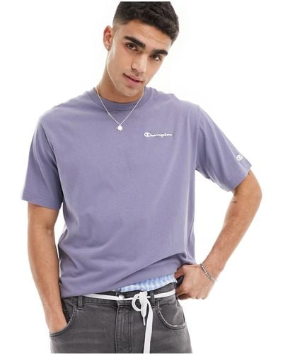 Champion Crew Neck T-shirt - Purple
